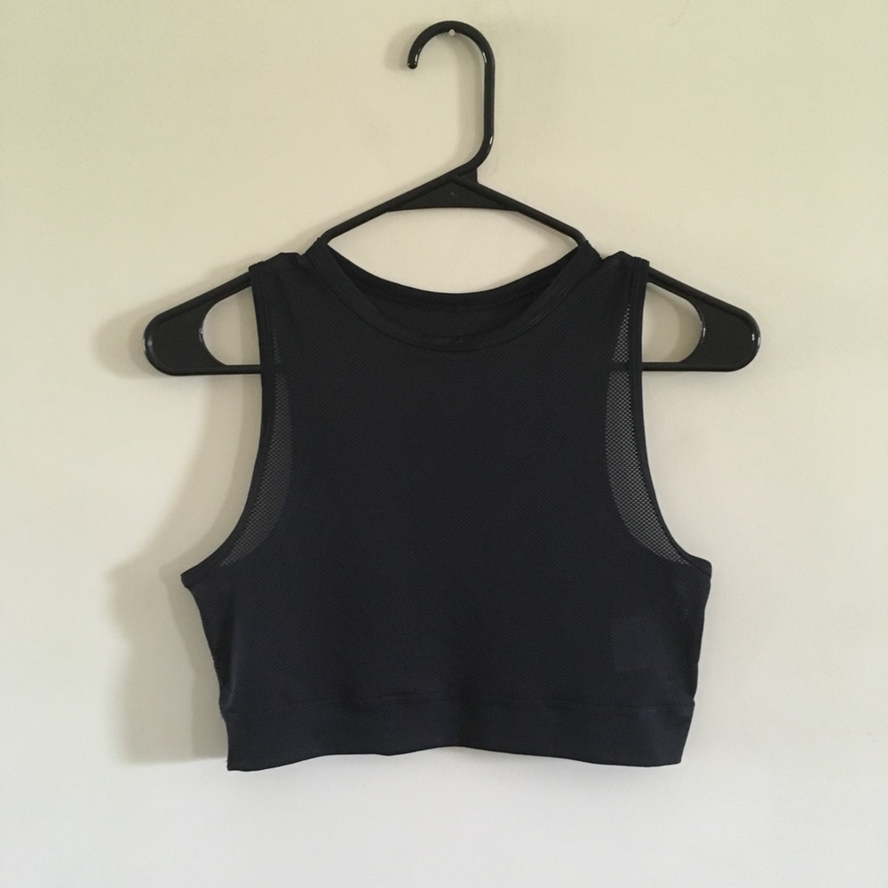 Nike Mesh Dri-fit Crop Tank Size M